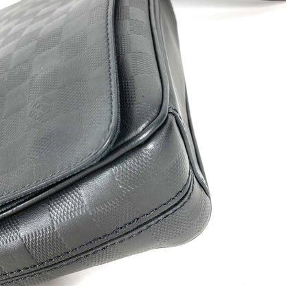 Louis Vuitton Black Leather District
