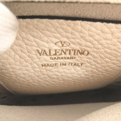 Valentino Garavani White Leather Rockstud