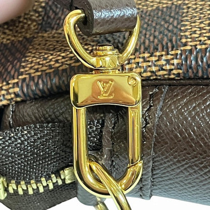 Louis Vuitton Brown Canvas Trousse Makeup