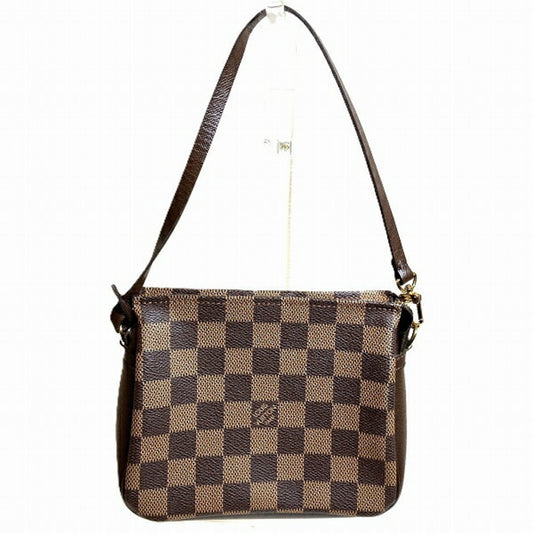Louis Vuitton Brown Canvas Trousse Makeup
