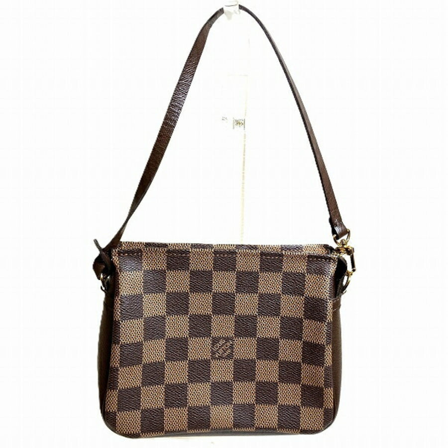 Louis Vuitton Brown Canvas Trousse Makeup
