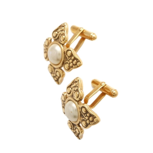 Chanel Gold Gold Plated Coco Mark