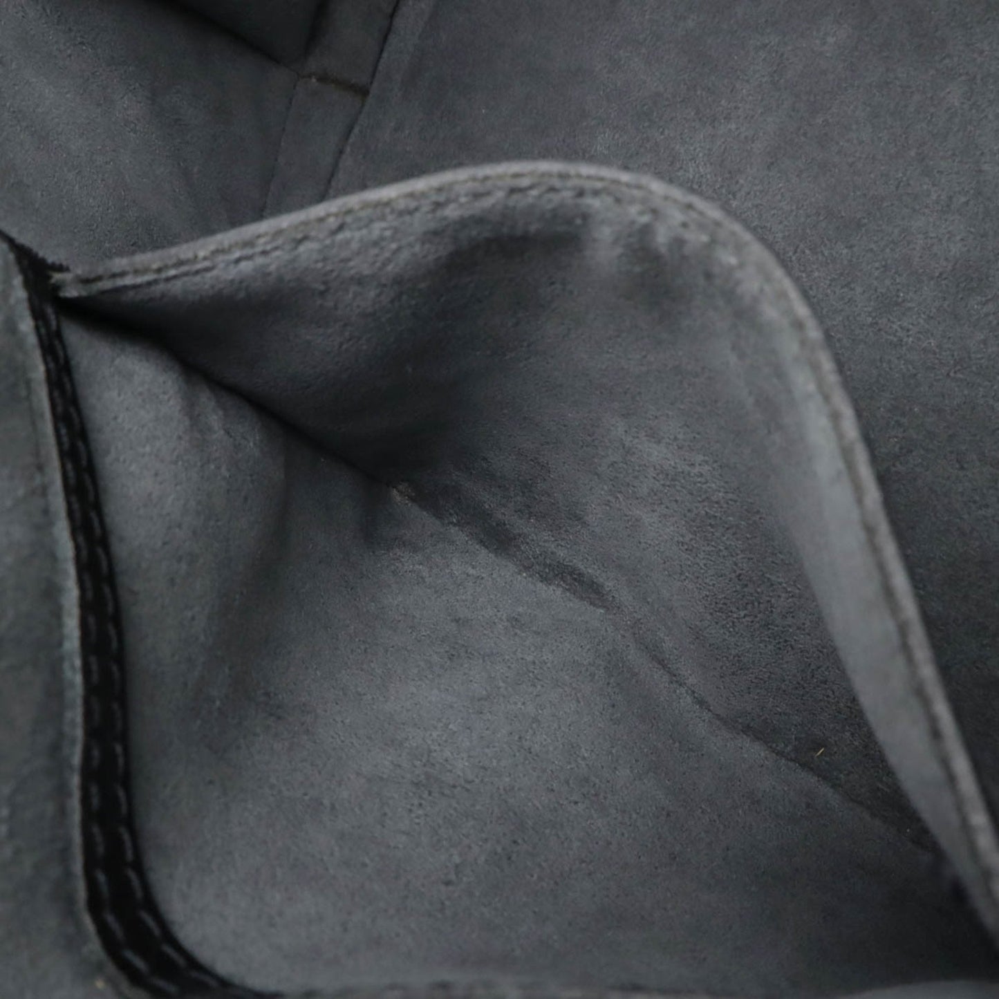 Louis Vuitton Black Leather Alma