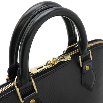 Louis Vuitton Black Leather Alma