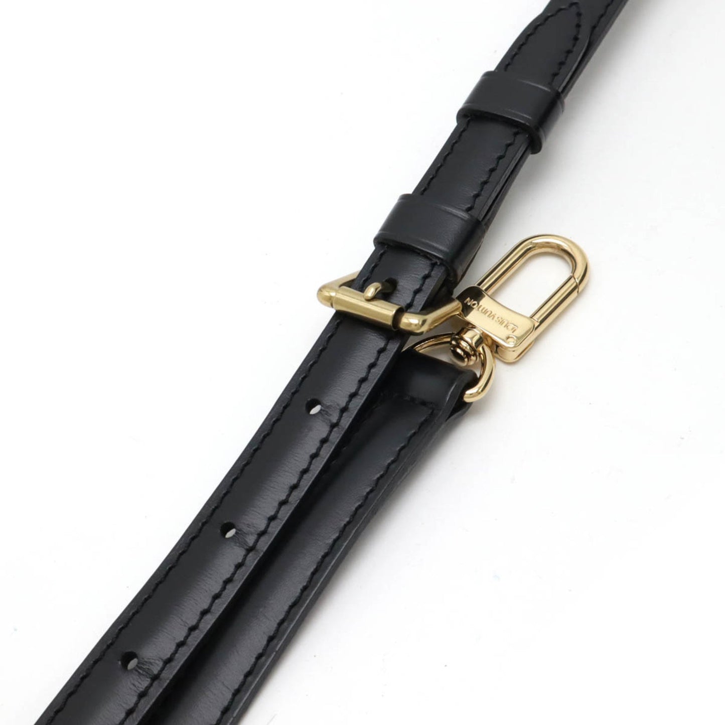 Louis Vuitton Black Leather Alma