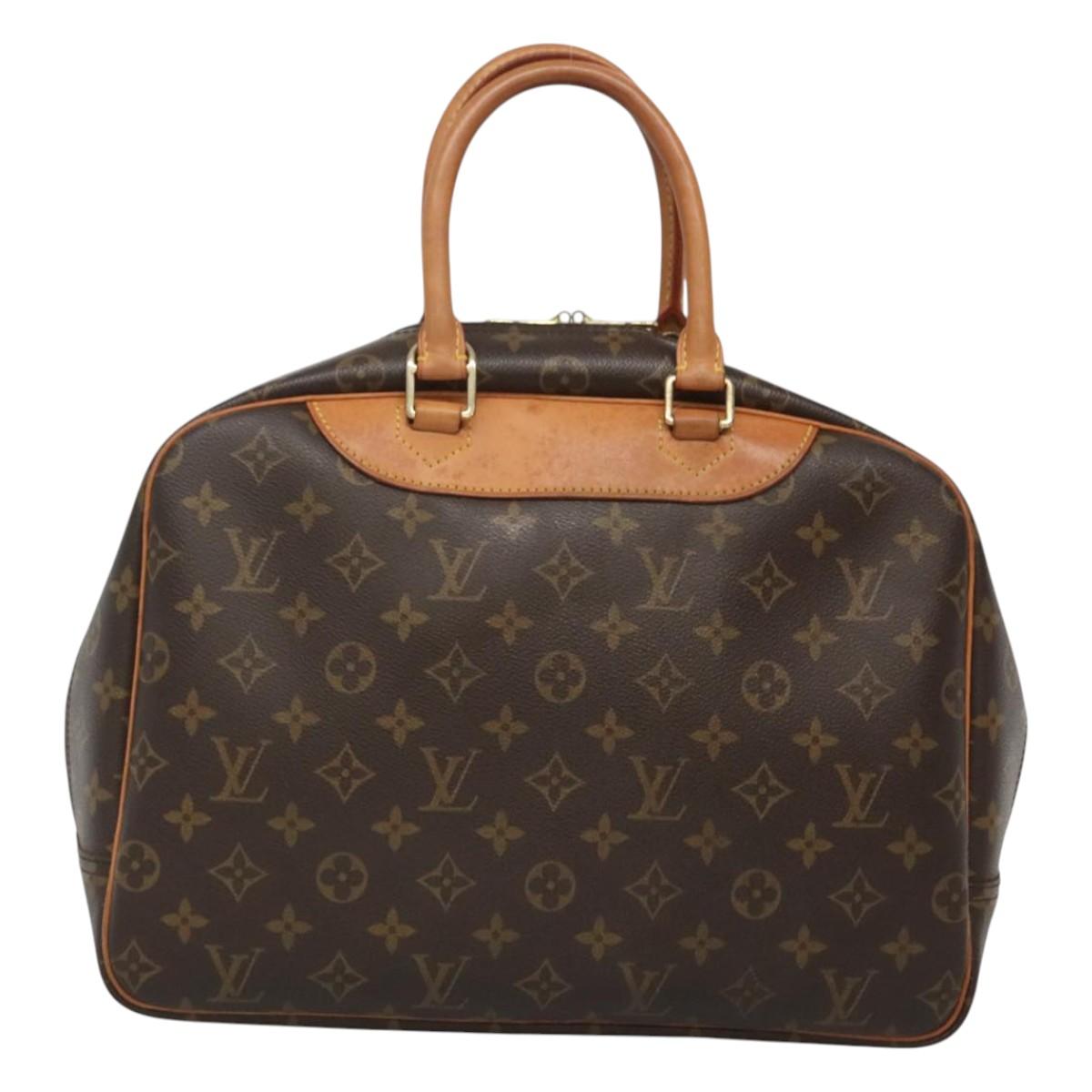 Louis Vuitton Brown Canvas Deauville
