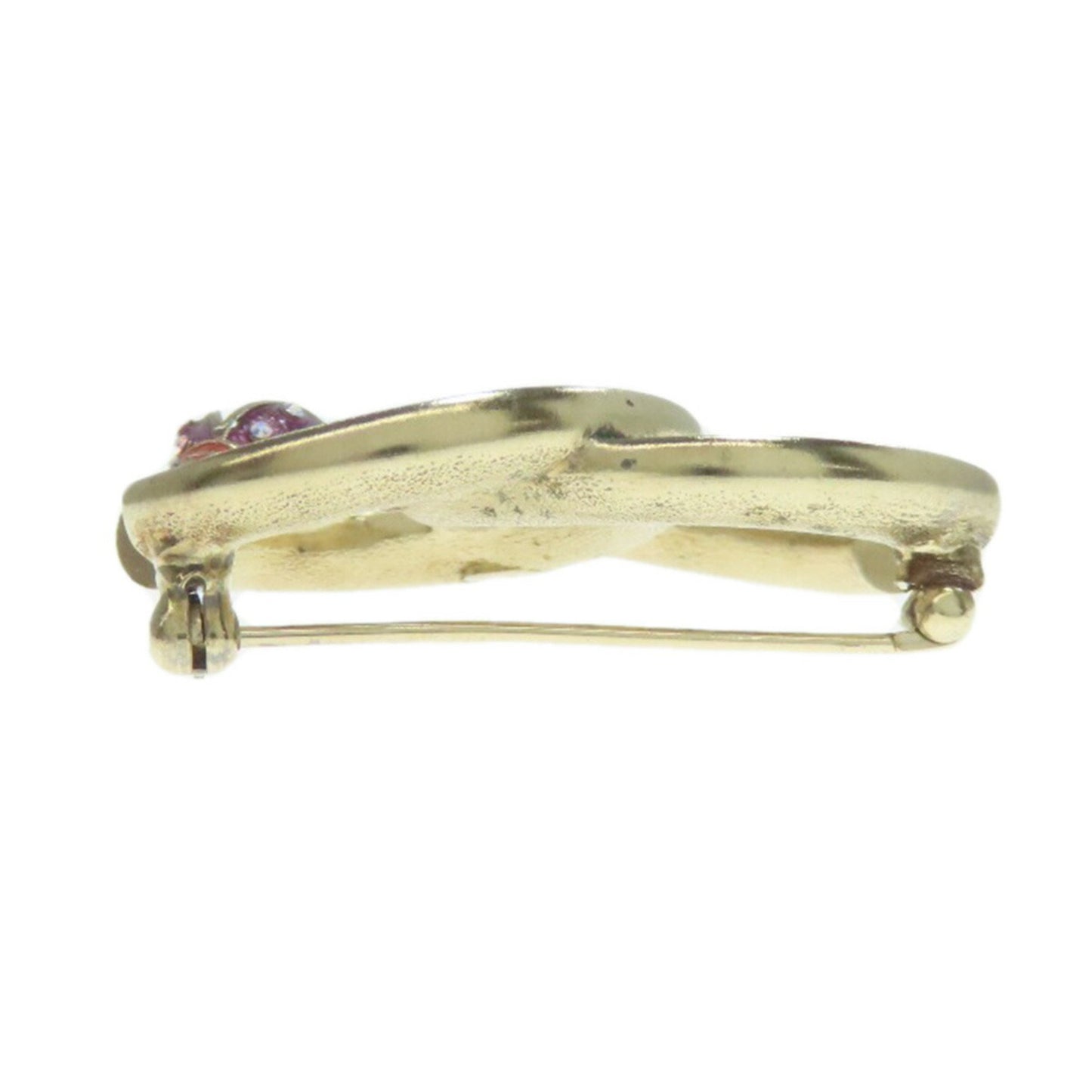 Chanel Purple Gold Plated Coco Mark