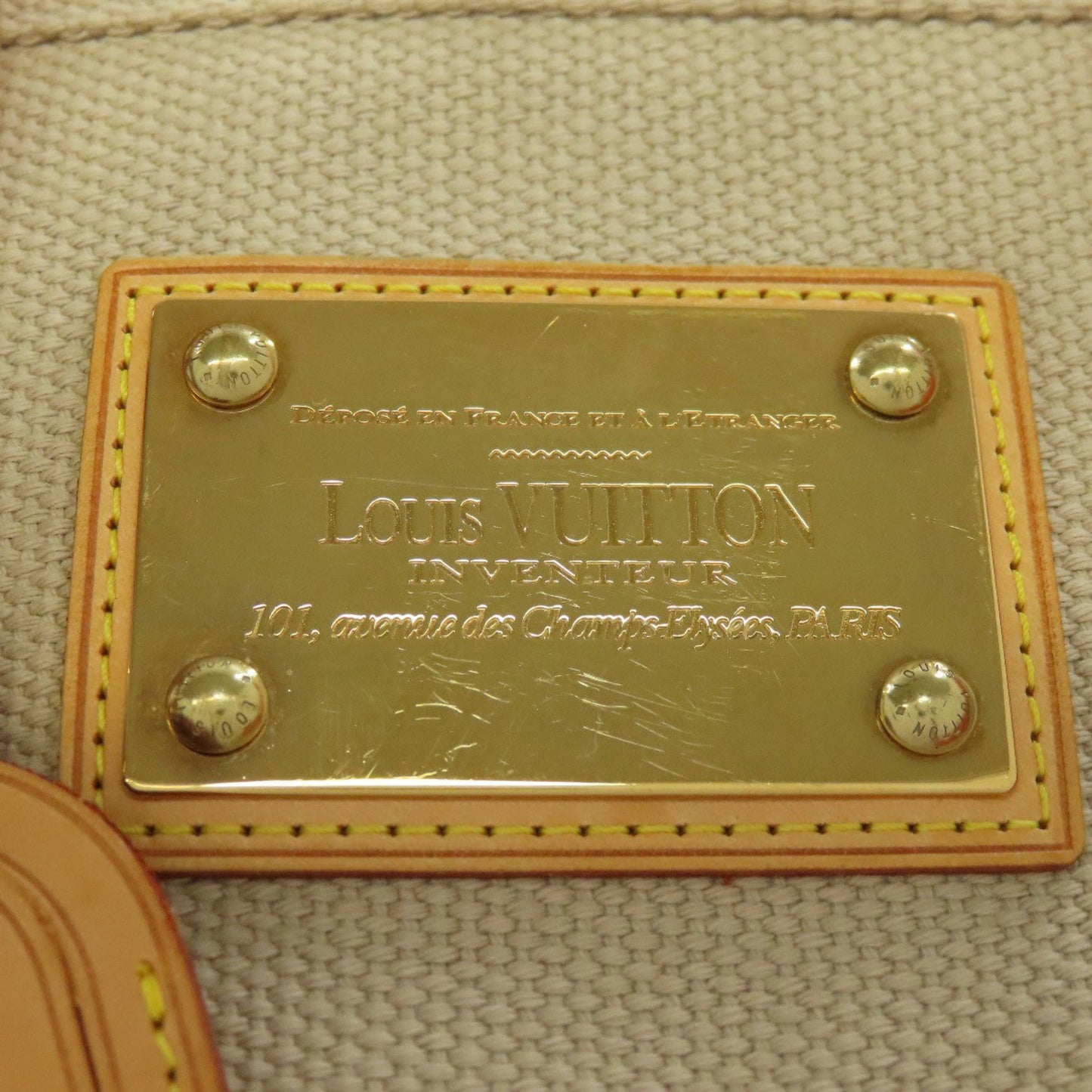 Louis Vuitton Brown Canvas Antigua