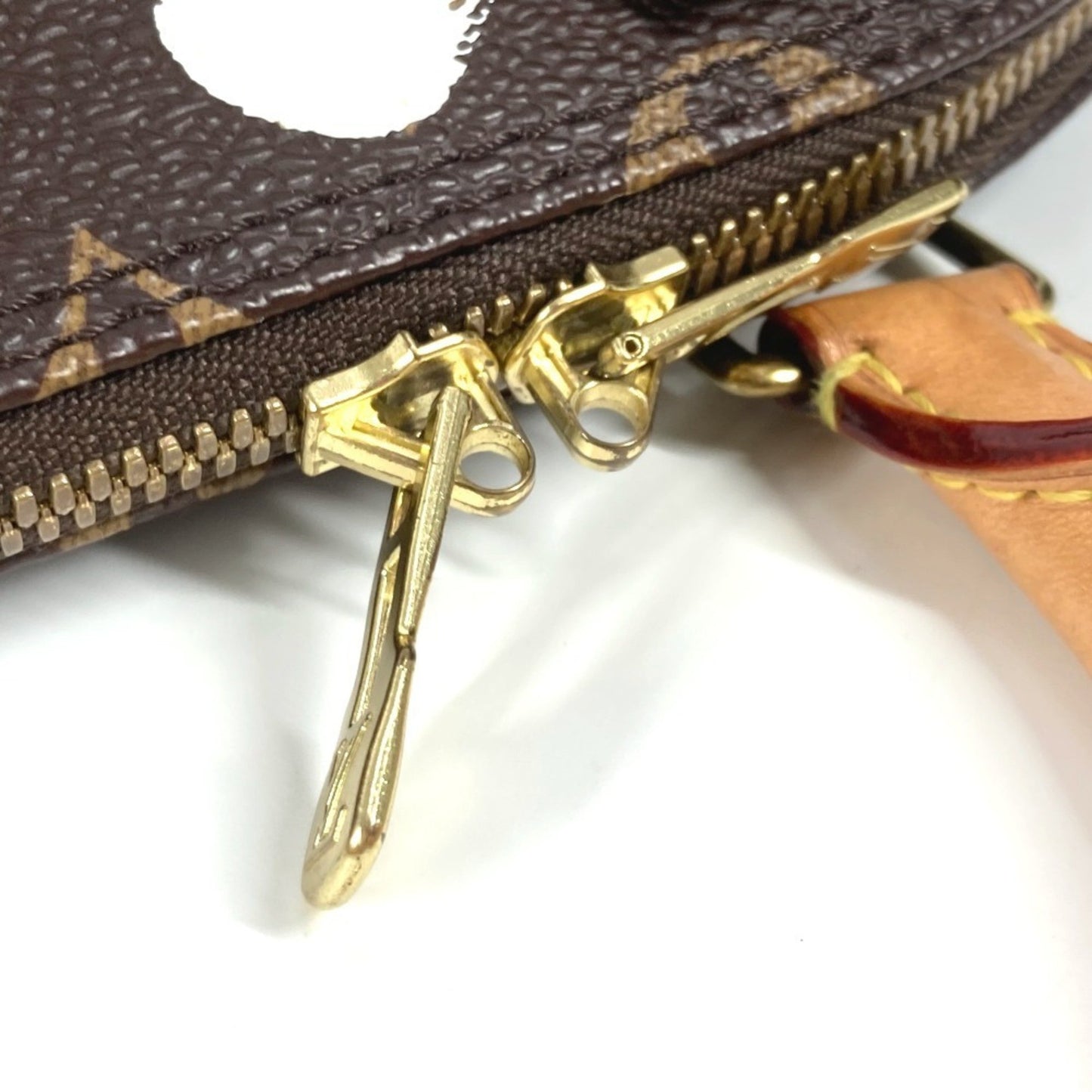 Louis Vuitton Brown Canvas Alma Bb