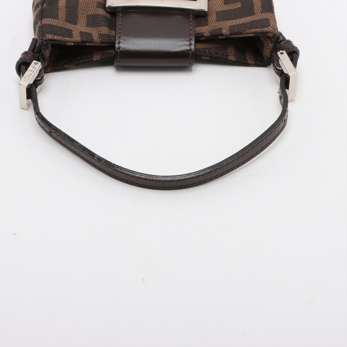 Fendi Brown Canvas Handbag