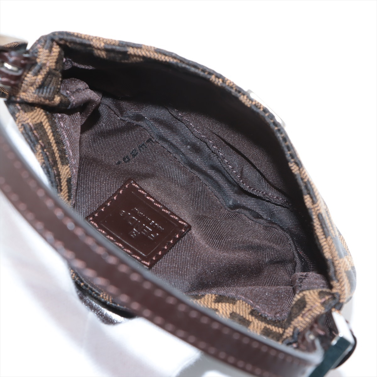 Fendi Brown Canvas Handbag