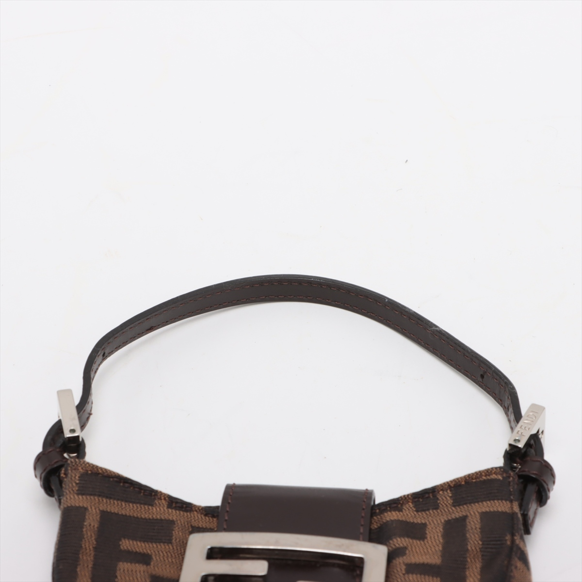 Fendi Brown Canvas Handbag