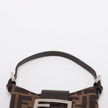 Fendi Brown Canvas Handbag