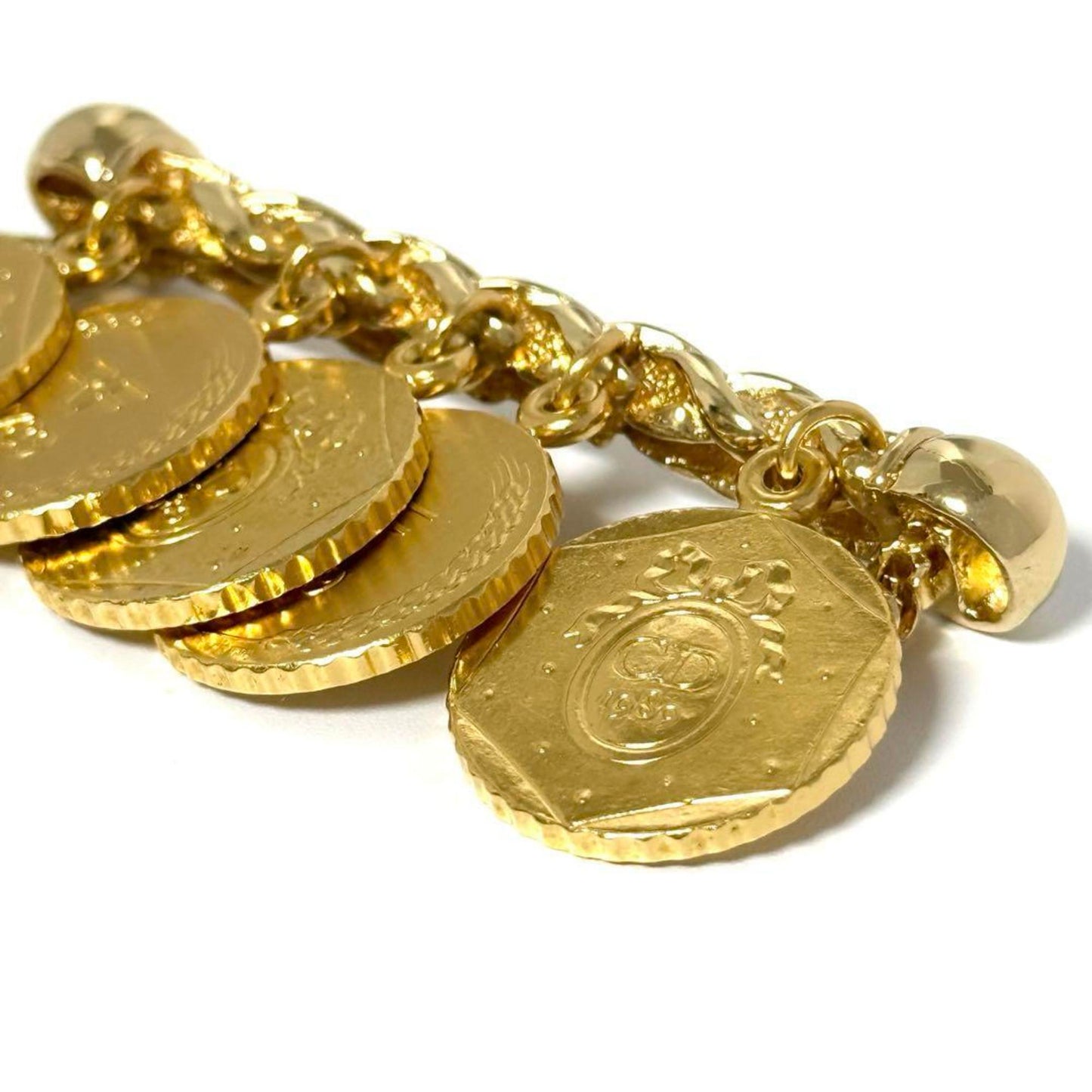 Dior Gold Metal Brooch