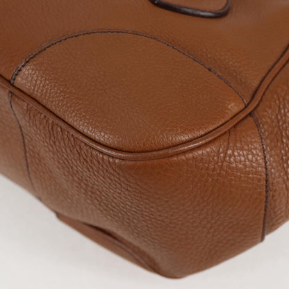 Prada Brown Leather Vitello