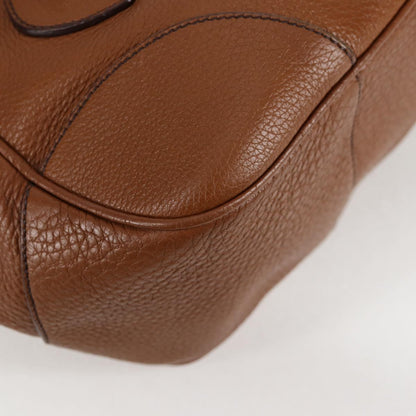 Prada Brown Leather Vitello