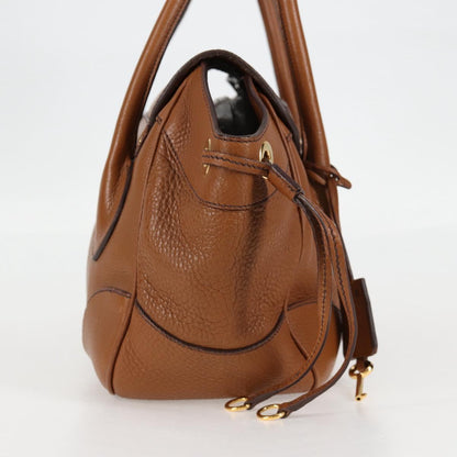 Prada Brown Leather Vitello