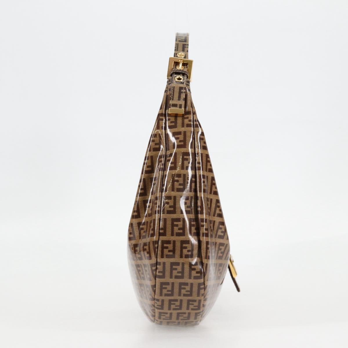 Fendi Brown Canvas Zucchino