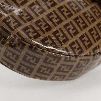 Fendi Brown Canvas Zucchino
