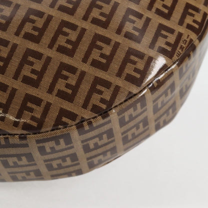 Fendi Brown Canvas Zucchino