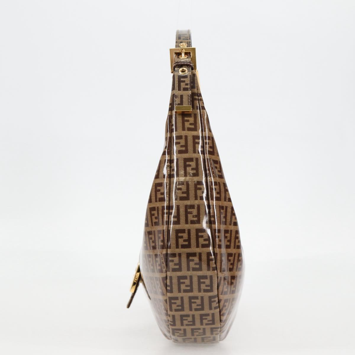 Fendi Brown Canvas Zucchino