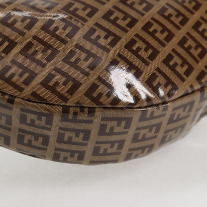 Fendi Brown Canvas Zucchino