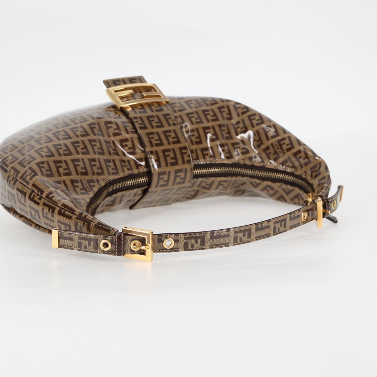 Fendi Brown Canvas Zucchino