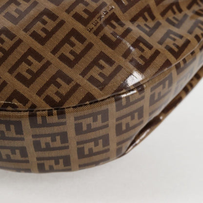 Fendi Brown Canvas Zucchino