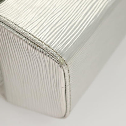 Louis Vuitton Silver Leather Handbag