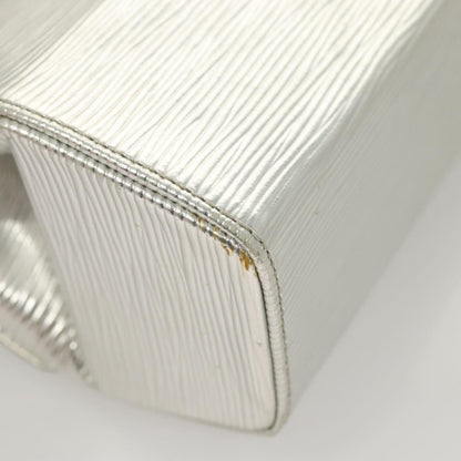 Louis Vuitton Silver Leather Handbag