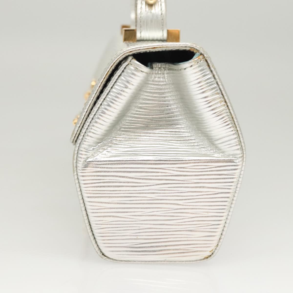 Louis Vuitton Silver Leather Handbag