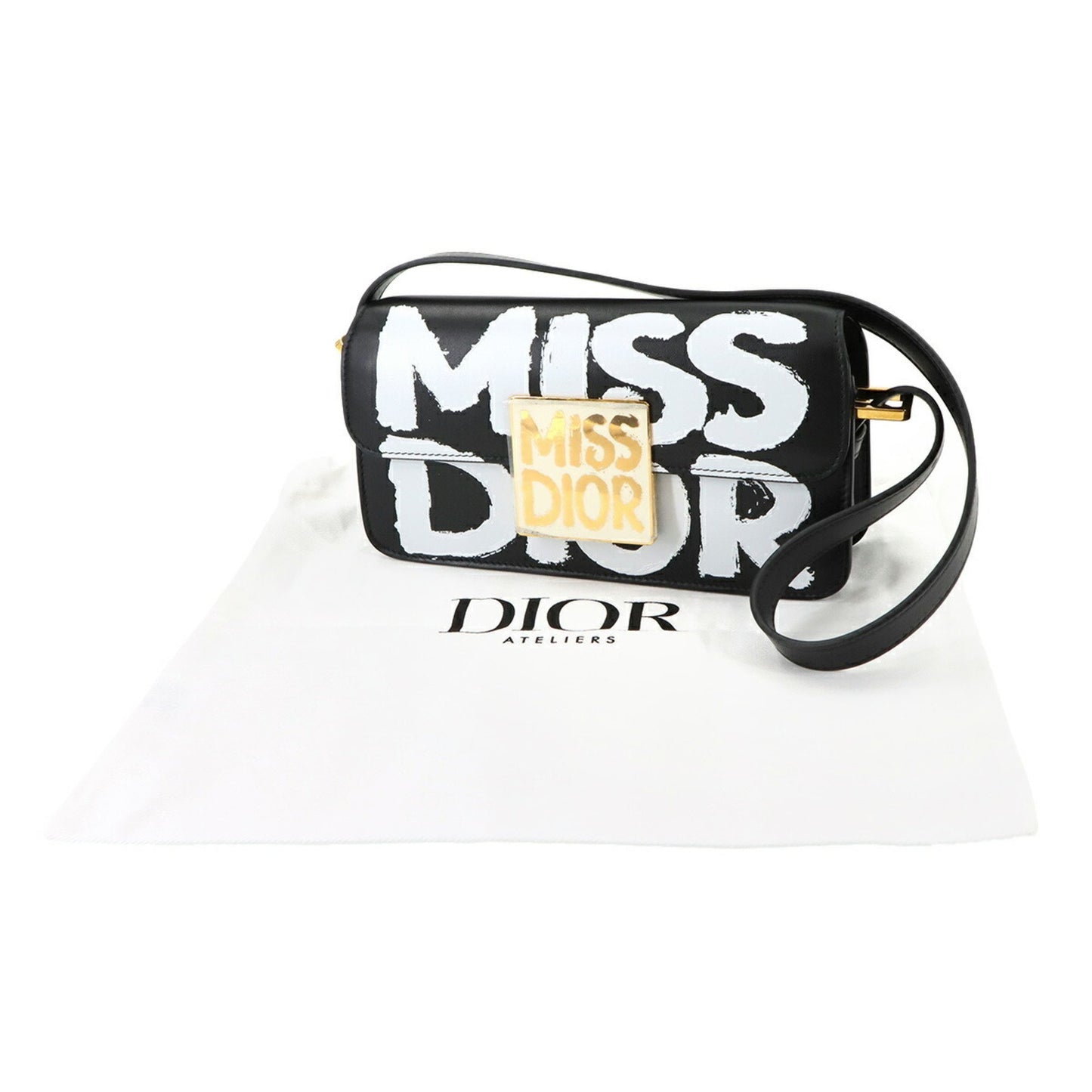 Dior Black Leather Miss Dior