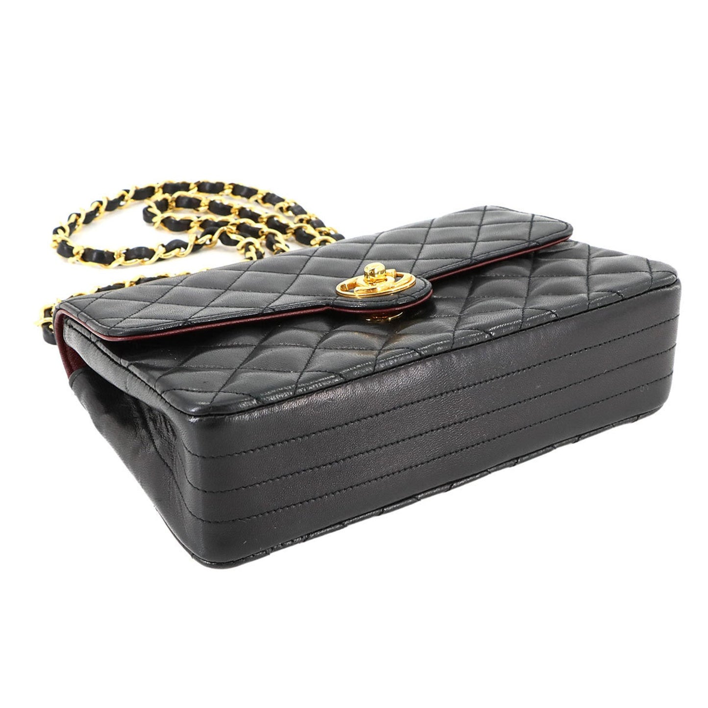 Chanel Black Leather Flap Bag