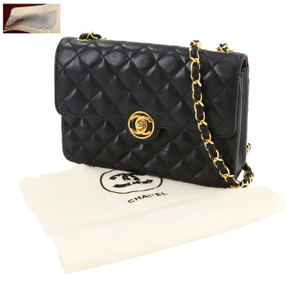 Chanel Black Leather Flap Bag
