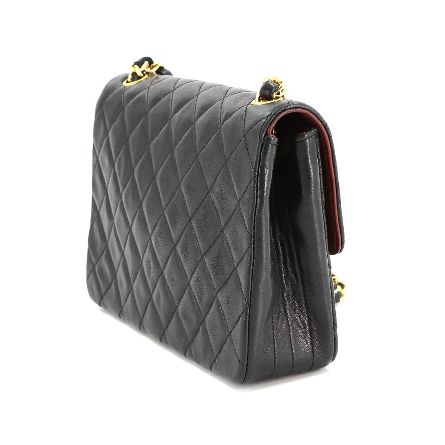 Chanel Black Leather Flap Bag