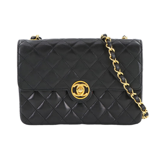 Chanel Black Leather Flap Bag