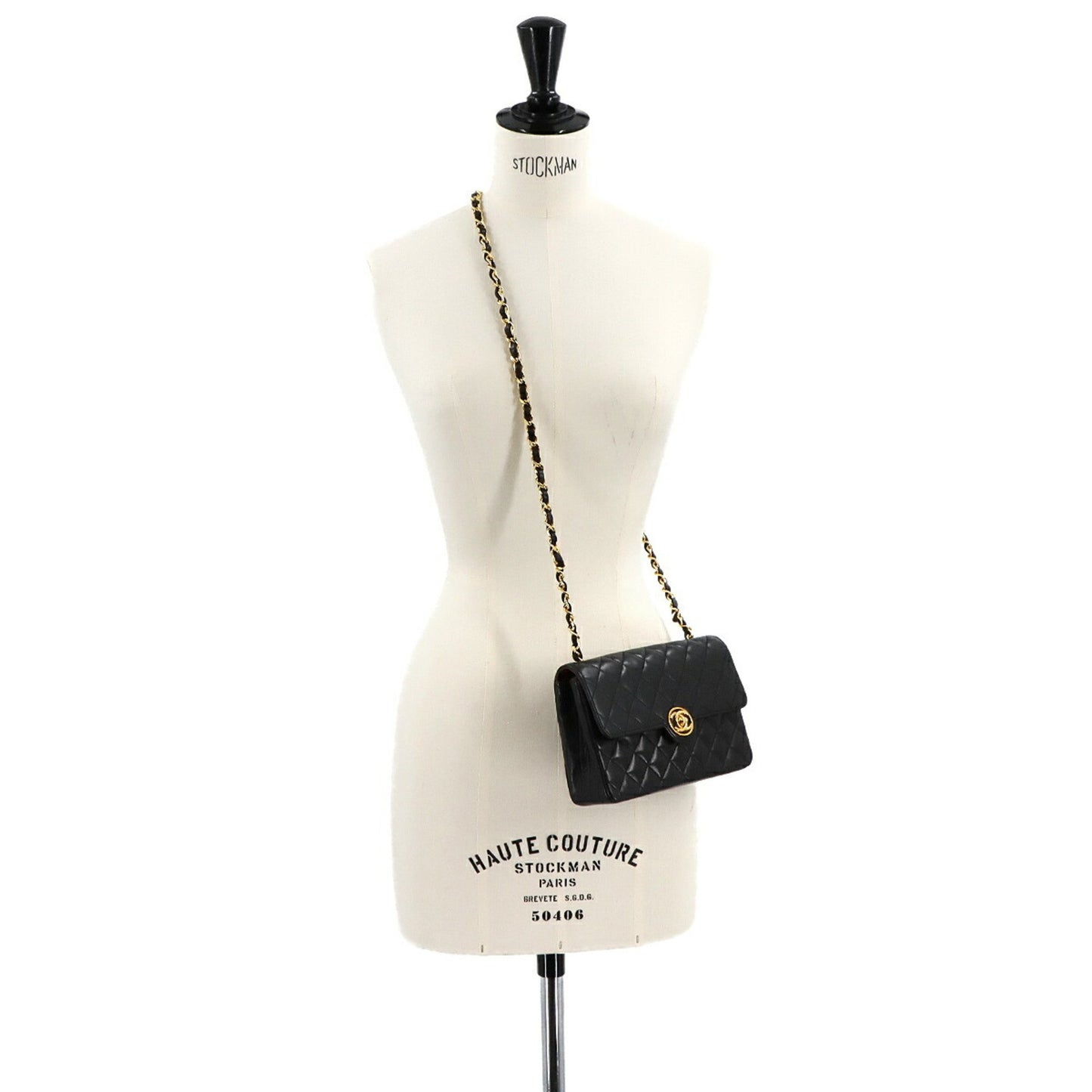 Chanel Black Leather Flap Bag