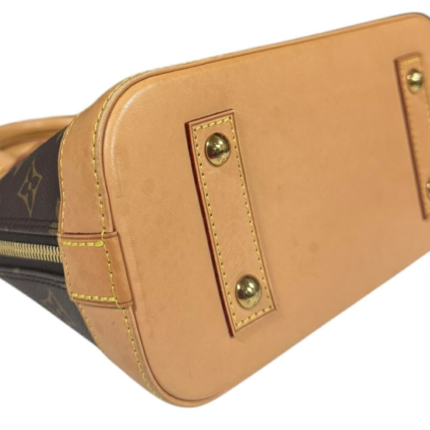 Louis Vuitton Brown Canvas Alma Bb