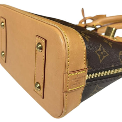 Louis Vuitton Brown Canvas Alma Bb