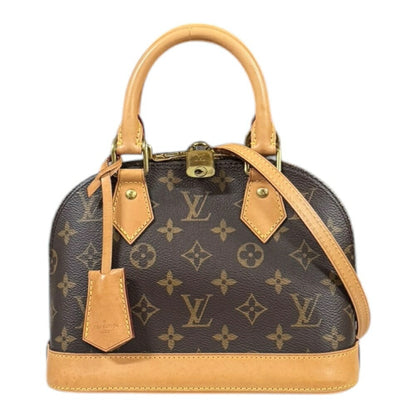Louis Vuitton Brown Canvas Alma Bb