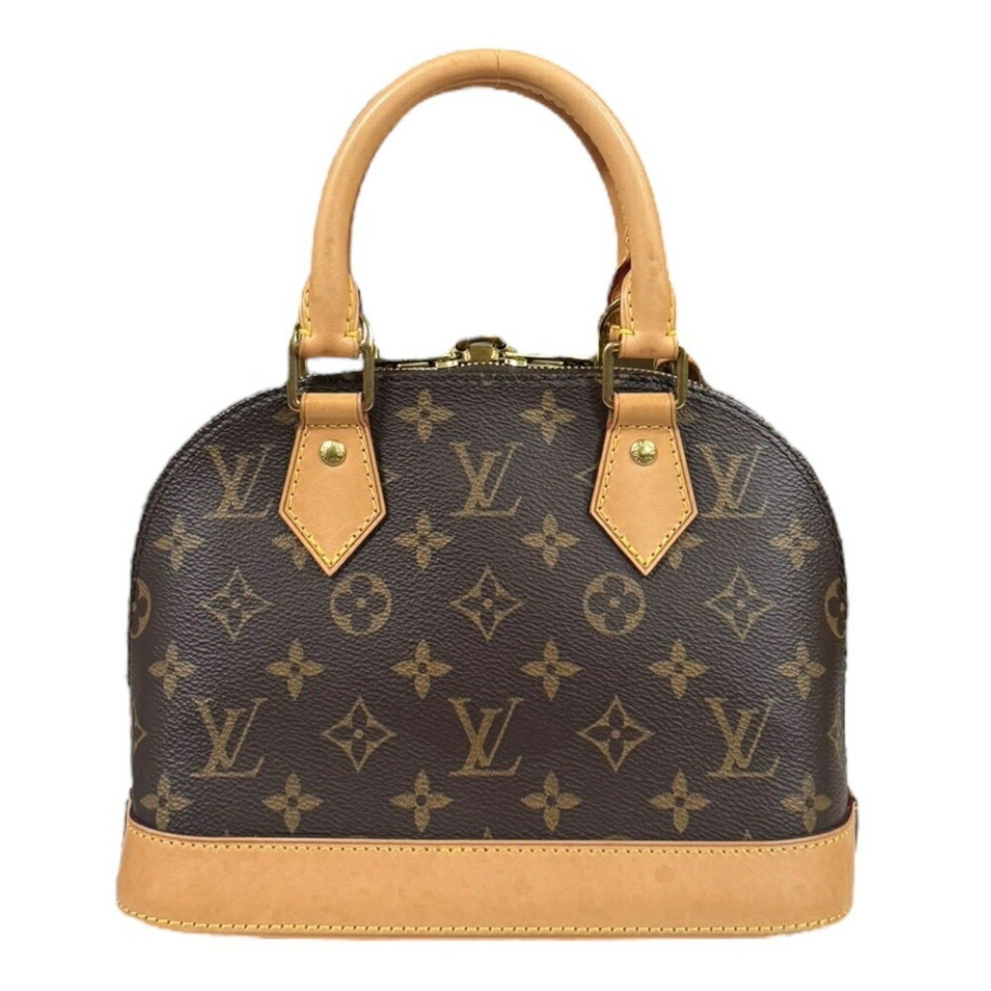Louis Vuitton Brown Canvas Alma Bb