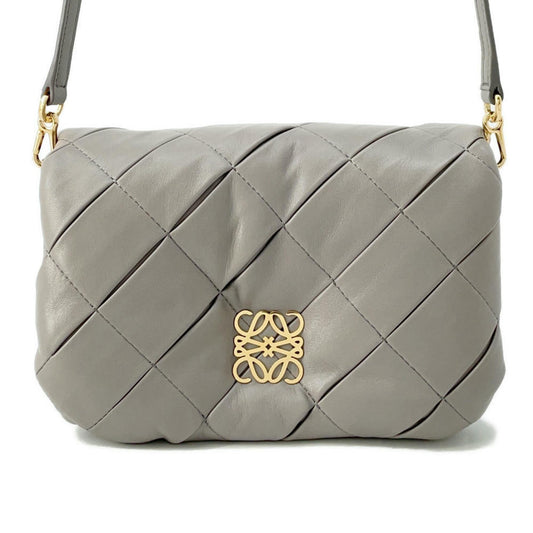 Loewe Gray Leather Goya