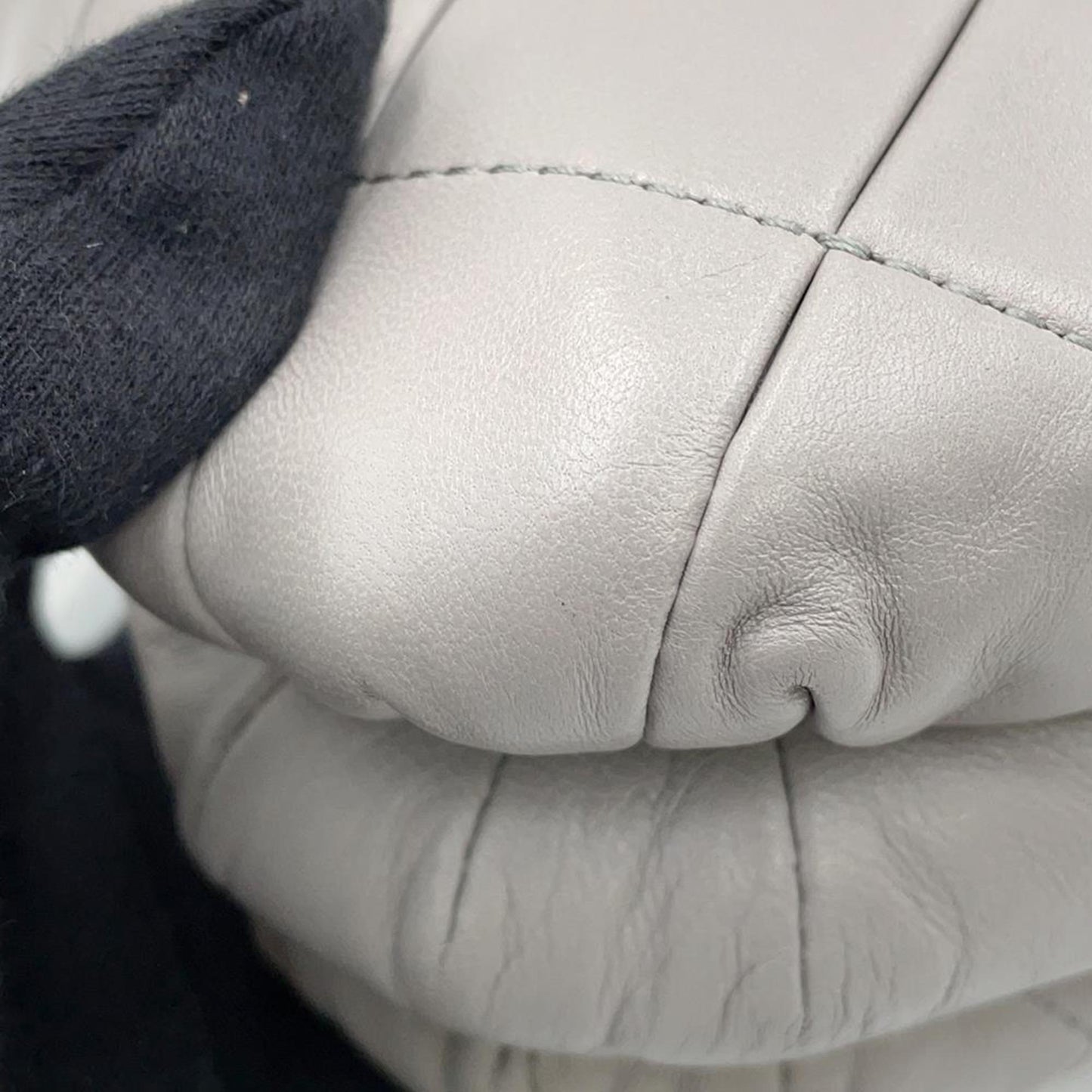 Loewe Gray Leather Goya