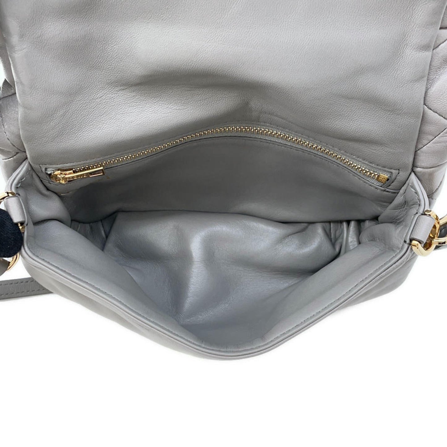Loewe Gray Leather Goya