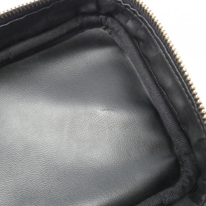 Chanel Black Leather Vanity