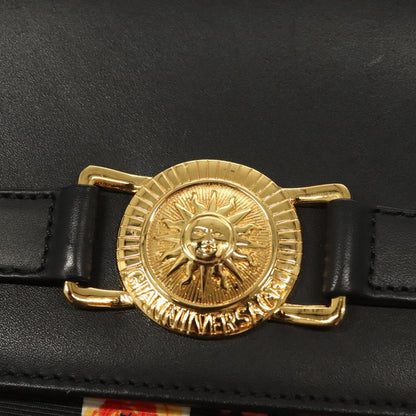 Versace Black Leather Kelly