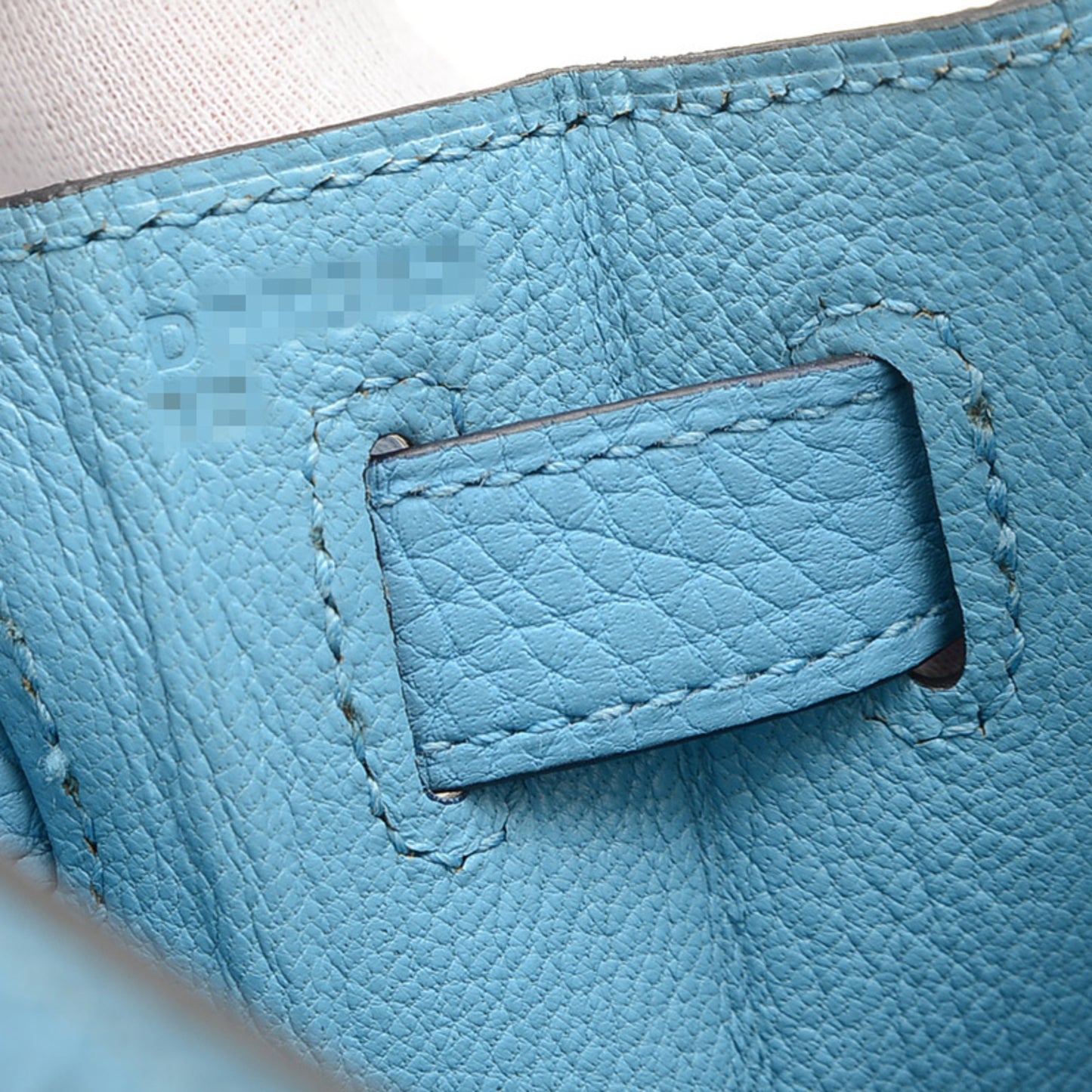 Hermès Blue Leather Kelly 28