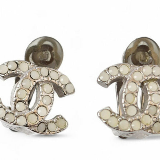 Chanel Silver Gold Plated Coco Mark