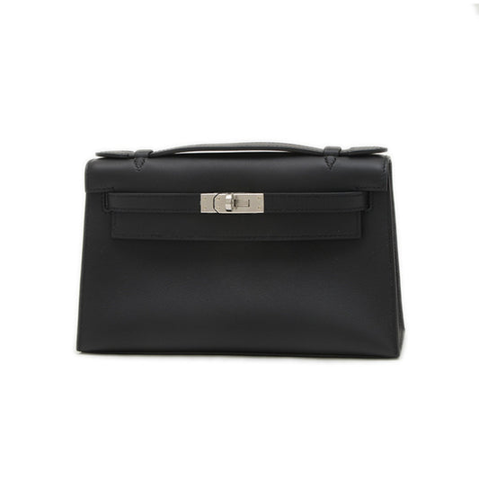 Hermès Black Leather Kelly