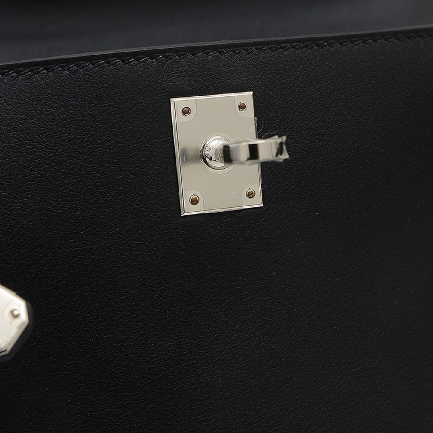 Hermès Black Leather Kelly
